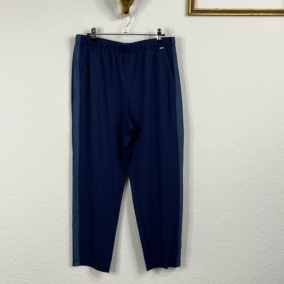 St John Sport Ink Melange Indigo T Shirt - Picture 7 of 8